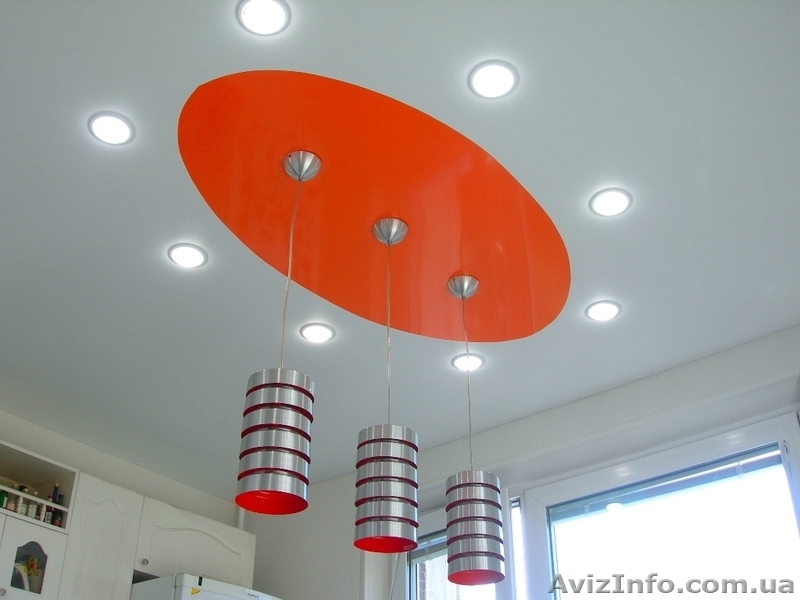 Комбинированные Натяжные потолки - <ro>Изображение</ro><ru>Изображение</ru> #3, <ru>Объявление</ru> #1362587