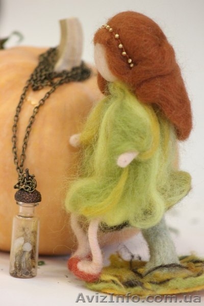 Фея-Ангел из шерсти (ручная работа - handmade) - <ro>Изображение</ro><ru>Изображение</ru> #5, <ru>Объявление</ru> #1378250