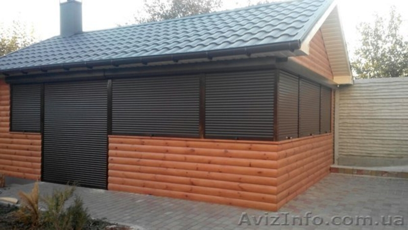 Установка роллет на беседку. Харьков, харьковская область.  - <ro>Изображение</ro><ru>Изображение</ru> #6, <ru>Объявление</ru> #1372453