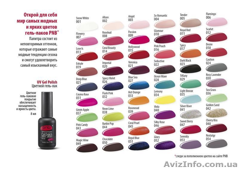 PNB. Гель лаки (лак шелак) для маникюра и педикюра PNB.  - <ro>Изображение</ro><ru>Изображение</ru> #4, <ru>Объявление</ru> #1385028