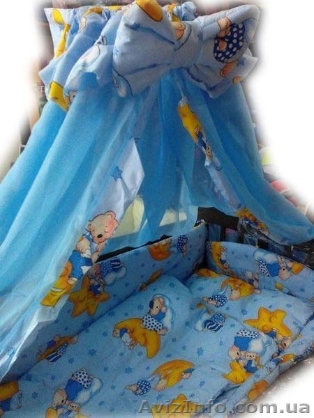 Постельные наборы в кроватку от производителя оптом и в розницу - <ro>Изображение</ro><ru>Изображение</ru> #3, <ru>Объявление</ru> #1401257