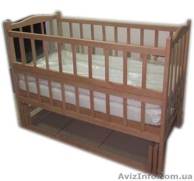 Акция! Комплект для сна! Кроватка маятник, матрас, постель. Новый - <ro>Изображение</ro><ru>Изображение</ru> #5, <ru>Объявление</ru> #1413850