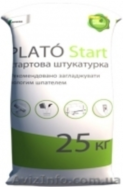 Шпаклевка Plato start,finish 25-30кг - <ro>Изображение</ro><ru>Изображение</ru> #1, <ru>Объявление</ru> #1423084