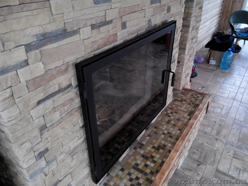 Дверцы для каминов, топок, печей со стеклом под заказ - <ro>Изображение</ro><ru>Изображение</ru> #1, <ru>Объявление</ru> #1429346