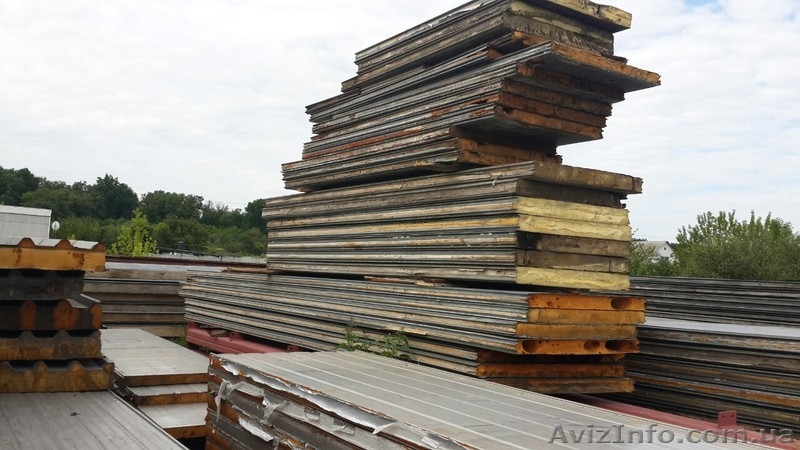  Б/У  Продам сендвич панели пенополиуретановые Б.У.  - <ro>Изображение</ro><ru>Изображение</ru> #4, <ru>Объявление</ru> #1455082