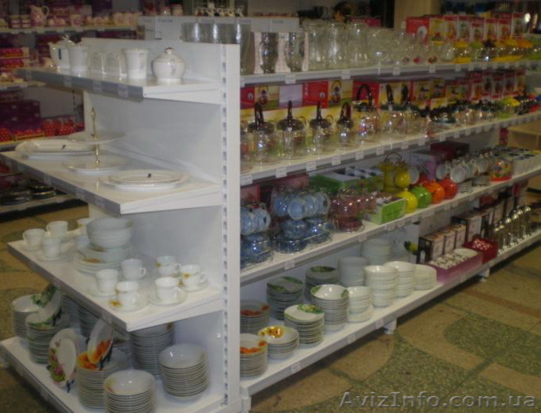 Торговое оборудование, стеллажи для магазинов посуды - <ro>Изображение</ro><ru>Изображение</ru> #3, <ru>Объявление</ru> #1483918
