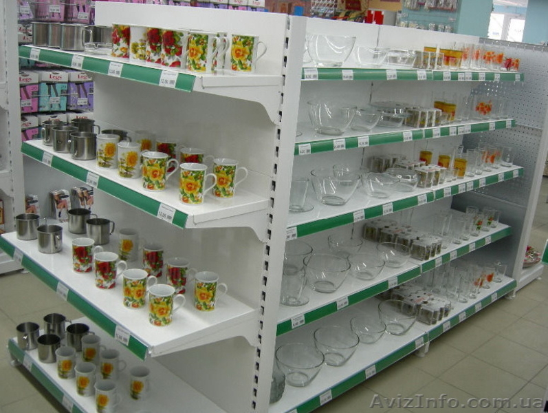Торговое оборудование, стеллажи для магазинов посуды - <ro>Изображение</ro><ru>Изображение</ru> #7, <ru>Объявление</ru> #1483918