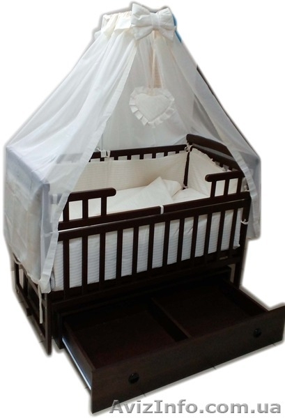 Лучший набор для сна! Весь комплект с кроваткой маятник + постельный набор 8 эл  - <ro>Изображение</ro><ru>Изображение</ru> #3, <ru>Объявление</ru> #1482191