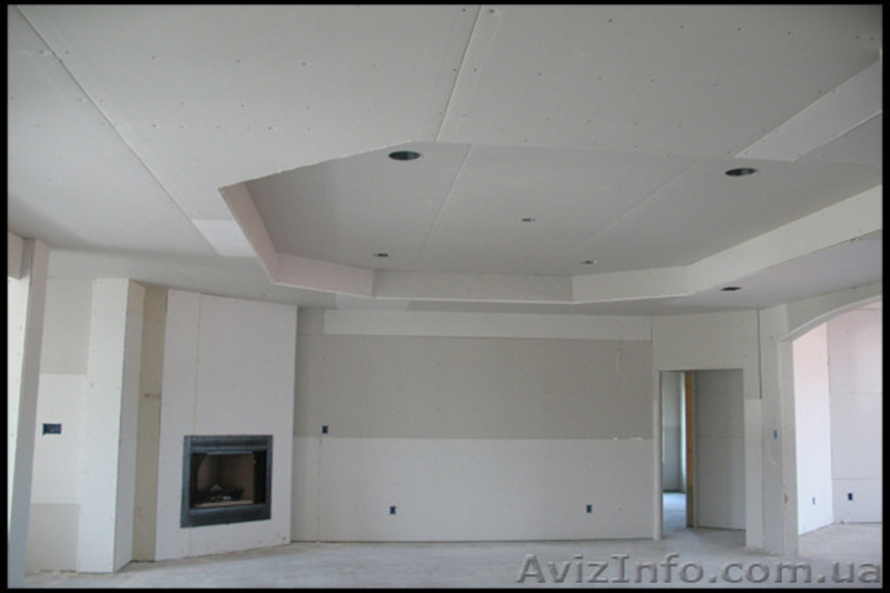 Гипсокартона монтаж в Харькове, шпаклевка, обои, фризы, ламинат, мдф, поликарбон - <ro>Изображение</ro><ru>Изображение</ru> #2, <ru>Объявление</ru> #1499419