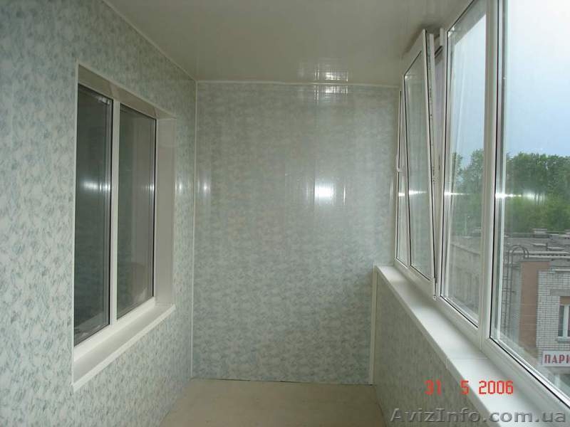 Обшивка вагонкой балконов в Харькове пластиковой, деревянной, МДФ - <ro>Изображение</ro><ru>Изображение</ru> #3, <ru>Объявление</ru> #1499411