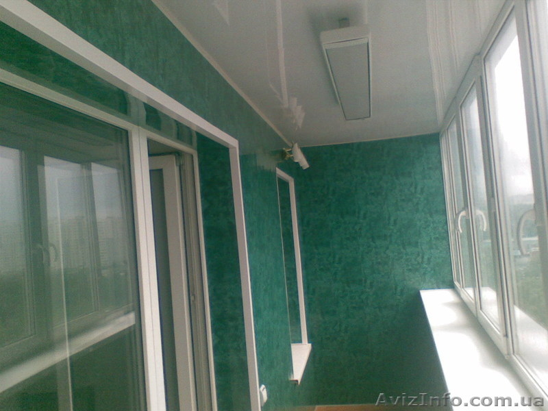 Обшивка вагонкой балконов в Харькове пластиковой, деревянной, МДФ - <ro>Изображение</ro><ru>Изображение</ru> #5, <ru>Объявление</ru> #1499411