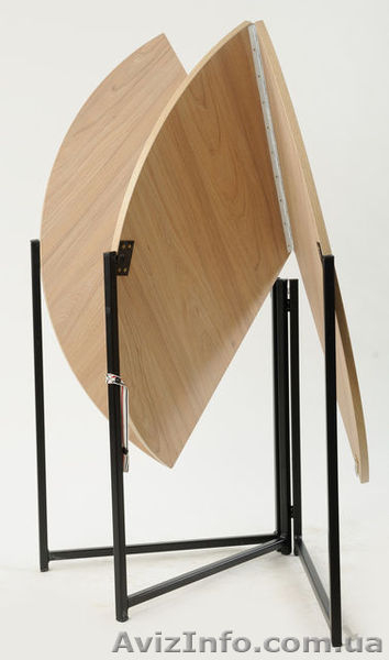 Стол трансформер раскладной круглый Пиланго D100 - <ro>Изображение</ro><ru>Изображение</ru> #5, <ru>Объявление</ru> #1505488