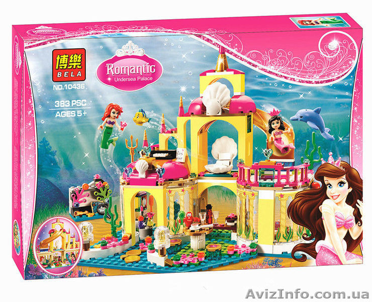 Подарите девочке мечту! Конструктор Подводный дворец Ариэль. ЛЕГО - <ro>Изображение</ro><ru>Изображение</ru> #6, <ru>Объявление</ru> #1515006