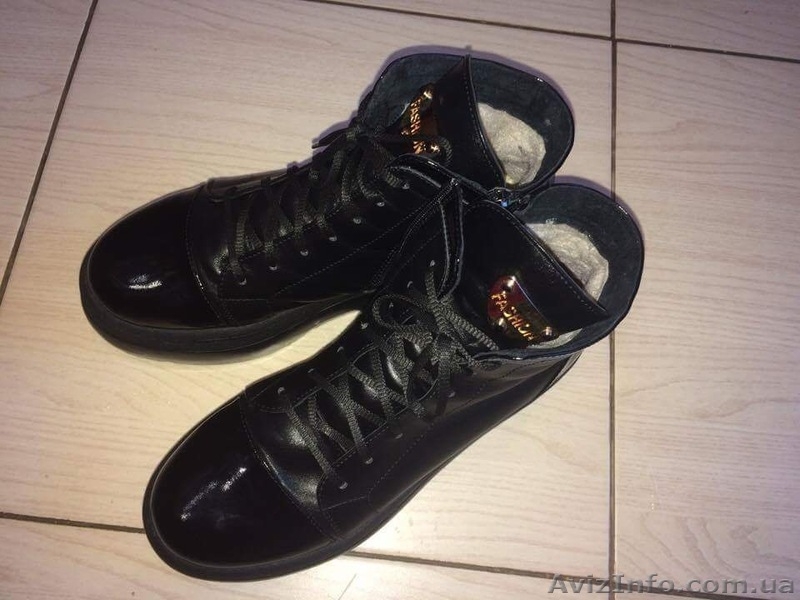 Девочки, продам зимние кожаные ботинки с набивной шерстью. - <ro>Изображение</ro><ru>Изображение</ru> #3, <ru>Объявление</ru> #1517907