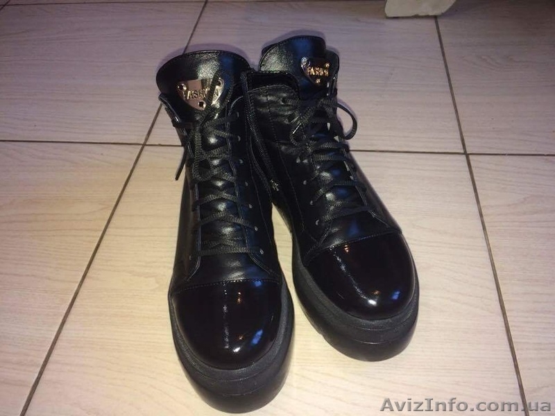 Девочки, продам зимние кожаные ботинки с набивной шерстью. - <ro>Изображение</ro><ru>Изображение</ru> #4, <ru>Объявление</ru> #1517907