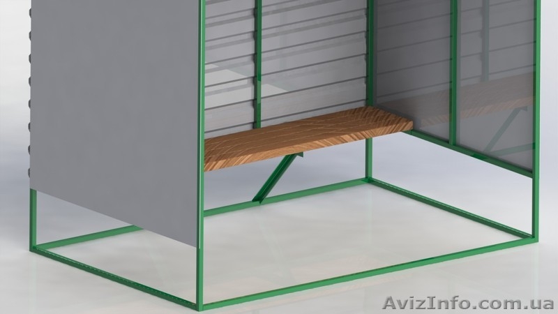 Остановочный пункт "Прямоугольный № 5" размер 2,7х1,6х2,3м - <ro>Изображение</ro><ru>Изображение</ru> #3, <ru>Объявление</ru> #1546838