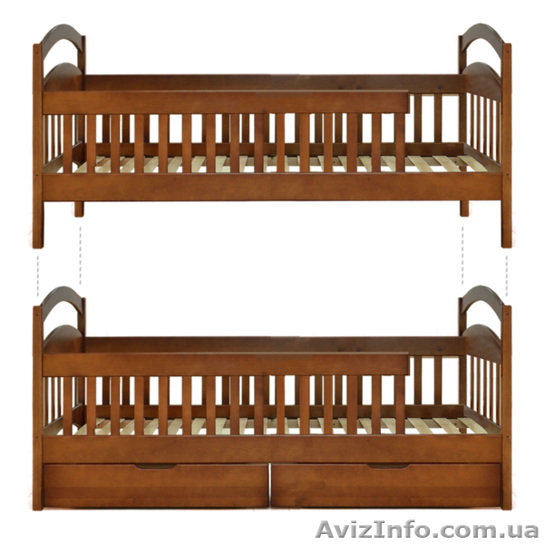 Двухъярусная кровать Карина, разборная, качественно - <ro>Изображение</ro><ru>Изображение</ru> #5, <ru>Объявление</ru> #1542966