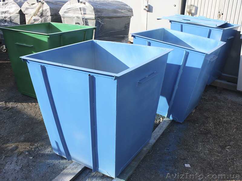 Продам мусорный бак 0,75 м. куб. толщиной 1,2 мм - <ro>Изображение</ro><ru>Изображение</ru> #2, <ru>Объявление</ru> #1546847