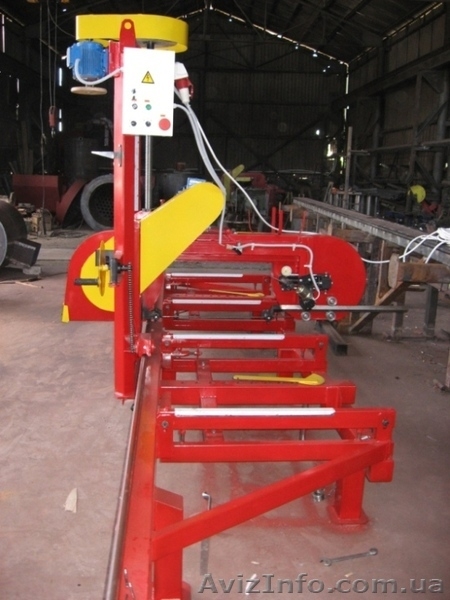 Пилорама ленточная консольного типа -станок ленточнопильный деревообрабатывающий - <ro>Изображение</ro><ru>Изображение</ru> #6, <ru>Объявление</ru> #1541413