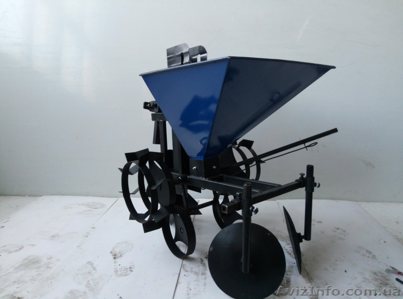 Картофелесажалка цепная для мотоблока КСЦ-1 с транспортировочными колесами - <ro>Изображение</ro><ru>Изображение</ru> #2, <ru>Объявление</ru> #1550514