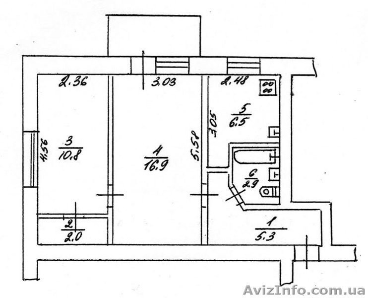 Продам 2-комнатную квартиру. Одесская. 3/5. - <ro>Изображение</ro><ru>Изображение</ru> #4, <ru>Объявление</ru> #1550552
