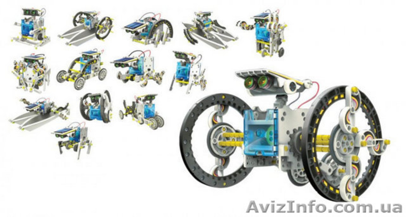 Робот - конструктор 14 в 1 на солнечных батареях - <ro>Изображение</ro><ru>Изображение</ru> #3, <ru>Объявление</ru> #1559970