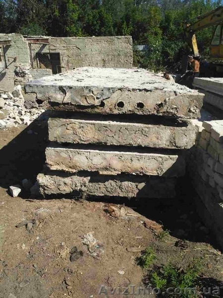 Продам плиты перекрытия б/у - <ro>Изображение</ro><ru>Изображение</ru> #5, <ru>Объявление</ru> #1567205