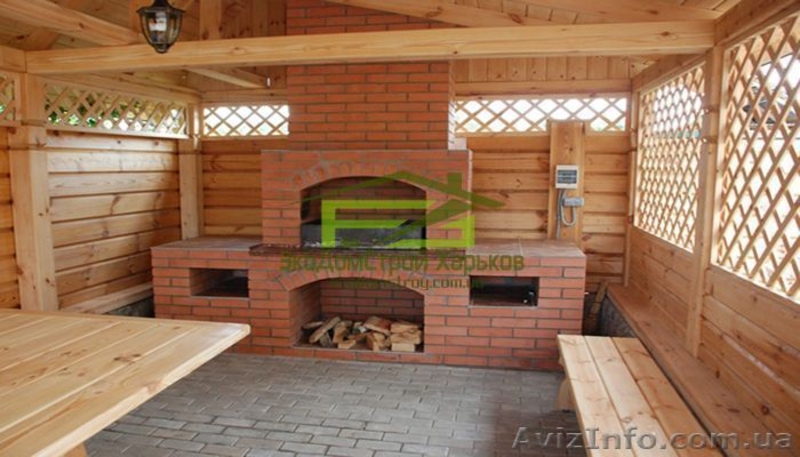 Беседка для дачи с мангалом - <ro>Изображение</ro><ru>Изображение</ru> #3, <ru>Объявление</ru> #1571742