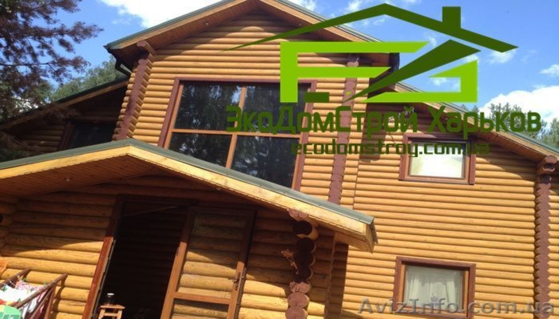 Покраска деревянных домов, срубов - <ro>Изображение</ro><ru>Изображение</ru> #4, <ru>Объявление</ru> #1571759