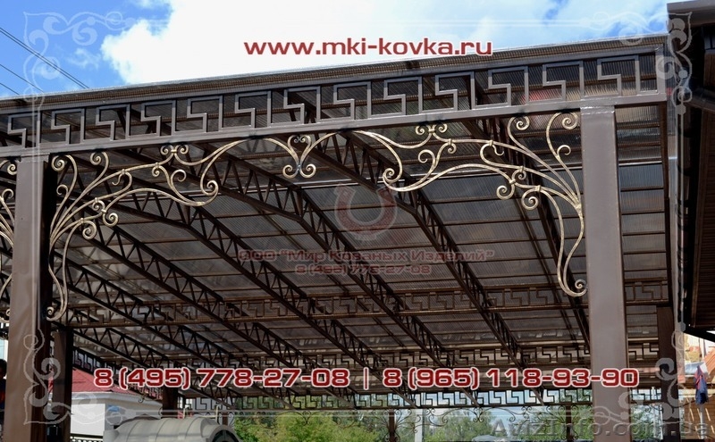 Беседка,Навес.Козырек ПоликарбонатПрофлист - <ro>Изображение</ro><ru>Изображение</ru> #2, <ru>Объявление</ru> #1577277