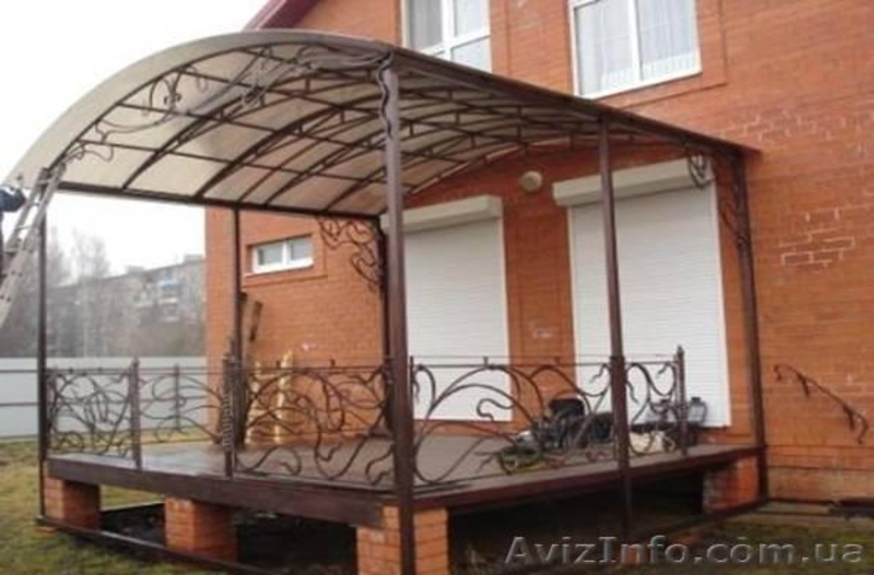 Беседка,Навес.Козырек ПоликарбонатПрофлист - <ro>Изображение</ro><ru>Изображение</ru> #6, <ru>Объявление</ru> #1577277