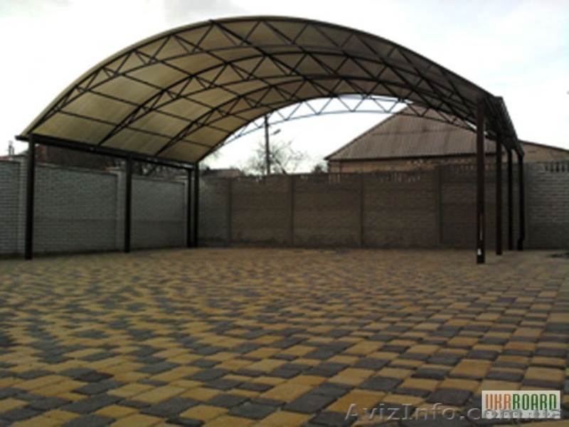 Беседка,Навес.Козырек ПоликарбонатПрофлист - <ro>Изображение</ro><ru>Изображение</ru> #1, <ru>Объявление</ru> #1577277