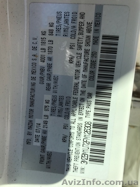  Mazda 3 2015 года купить иномарку дешево - <ro>Изображение</ro><ru>Изображение</ru> #5, <ru>Объявление</ru> #1594636