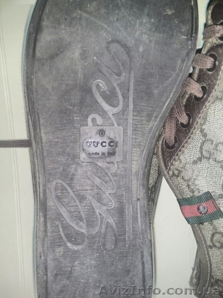 Кеды Gucci 204282 7 G (оригинал) - <ro>Изображение</ro><ru>Изображение</ru> #4, <ru>Объявление</ru> #1591912