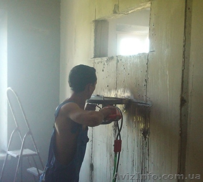 РАСШИРЕНИЕ,РЕЗКА ПРОЕМОВ,СТЕН БЕЗ ПЫЛИ В БЕТОНЕ,ЖЕЛЕЗОБЕТОНЕ - <ro>Изображение</ro><ru>Изображение</ru> #2, <ru>Объявление</ru> #1599095