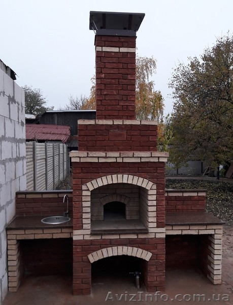 .Барбекю мангал печь камин из кирпича. Установка каминных топок... - <ro>Изображение</ro><ru>Изображение</ru> #1, <ru>Объявление</ru> #1606944