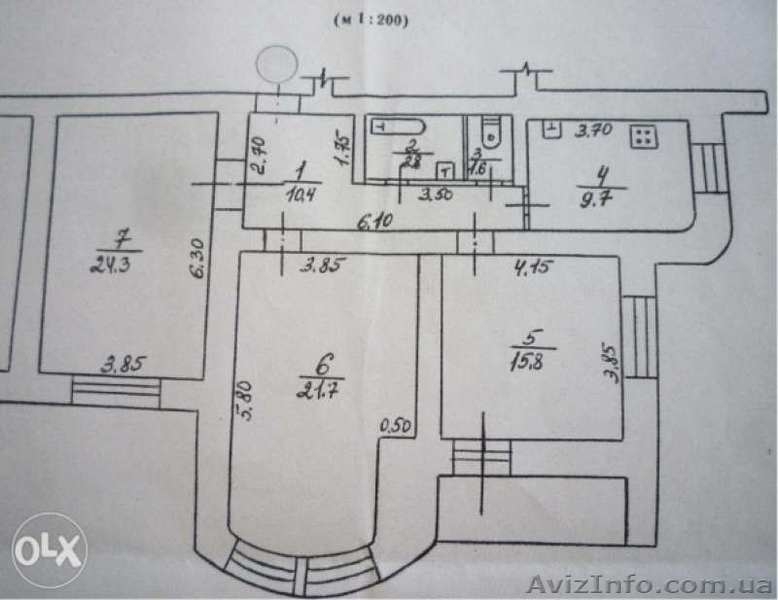 3 комн. кв., М."Южн.вокз"., "Красная Шапочка" - <ro>Изображение</ro><ru>Изображение</ru> #3, <ru>Объявление</ru> #1619483