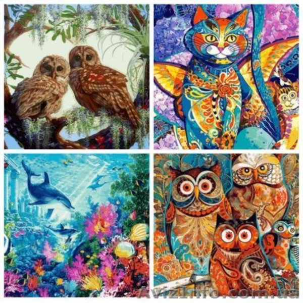 Картины по номерам (наборы для рисования) - <ro>Изображение</ro><ru>Изображение</ru> #4, <ru>Объявление</ru> #1129267