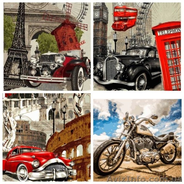 Картины по номерам (наборы для рисования) - <ro>Изображение</ro><ru>Изображение</ru> #8, <ru>Объявление</ru> #1129267