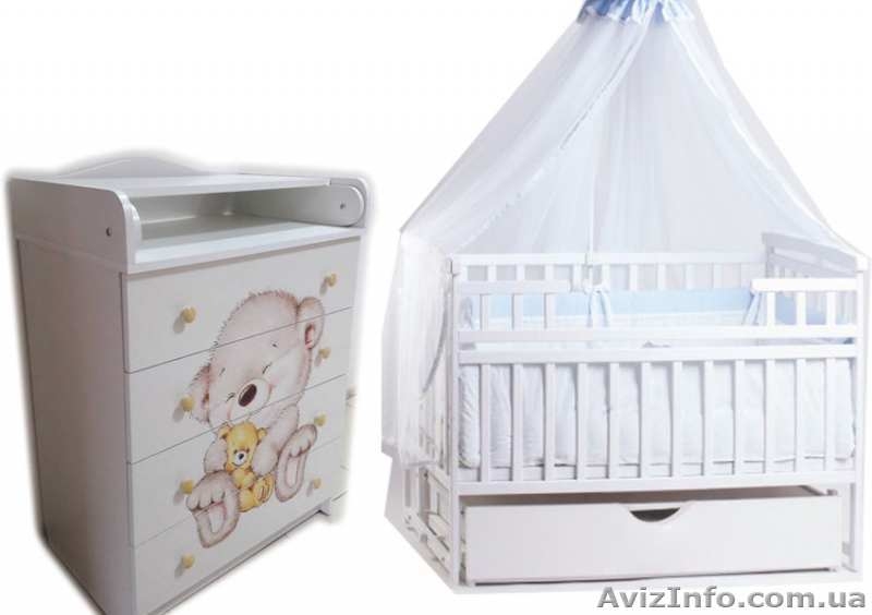 Акция! Комплект новый! Комод, кровать, матрас, постельный набор! - <ro>Изображение</ro><ru>Изображение</ru> #3, <ru>Объявление</ru> #1622065