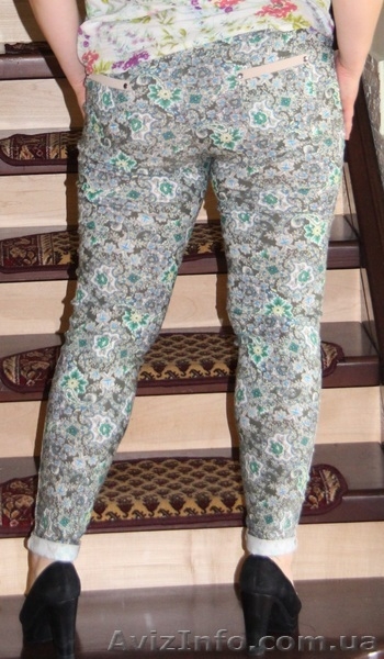 Летние скинни с цветами - <ro>Изображение</ro><ru>Изображение</ru> #5, <ru>Объявление</ru> #1624577