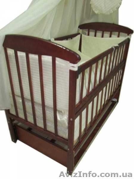 Акция! Комплект: Комод+ кроватка маятник Наталка+ матрас + постель. Новое - <ro>Изображение</ro><ru>Изображение</ru> #3, <ru>Объявление</ru> #1626884