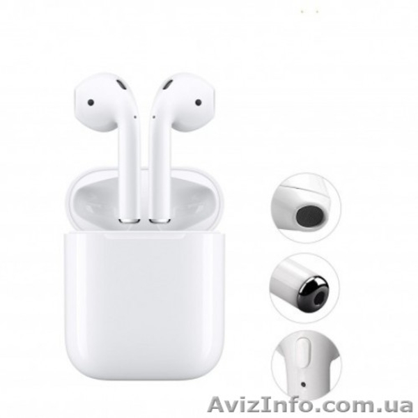 Беспроводные наушники с зарядкой Air Pods  - <ro>Изображение</ro><ru>Изображение</ru> #4, <ru>Объявление</ru> #1625060
