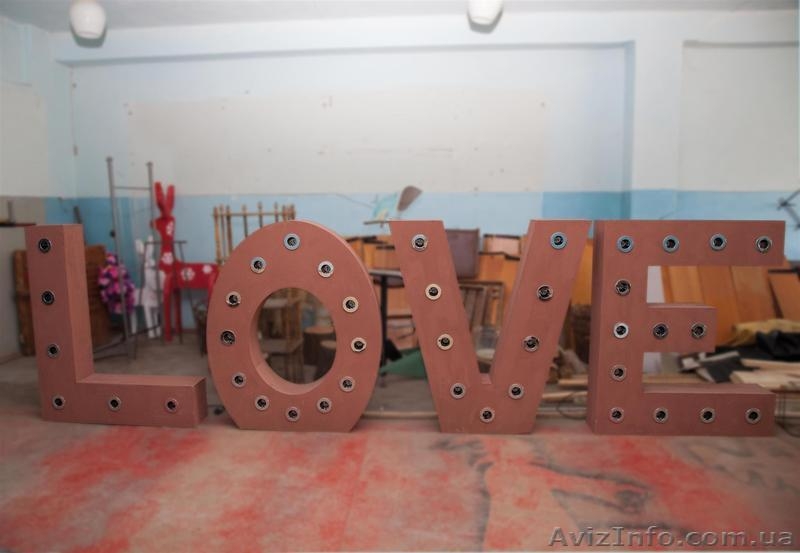 Продам объёмные световые буквы. - <ro>Изображение</ro><ru>Изображение</ru> #6, <ru>Объявление</ru> #1629536