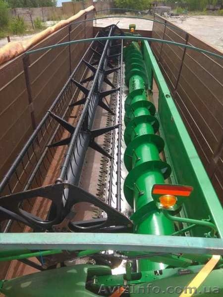 Продам жатку John Deere, тележку и лифтер на жатку - <ro>Изображение</ro><ru>Изображение</ru> #1, <ru>Объявление</ru> #1638276