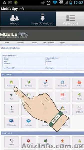 Программа шпион для прослушки телефона (родительский контроль) - <ro>Изображение</ro><ru>Изображение</ru> #3, <ru>Объявление</ru> #1638694