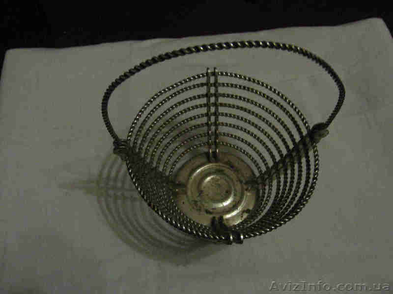 Ваза-корзинка. 1950-й год. - <ro>Изображение</ro><ru>Изображение</ru> #3, <ru>Объявление</ru> #1639377