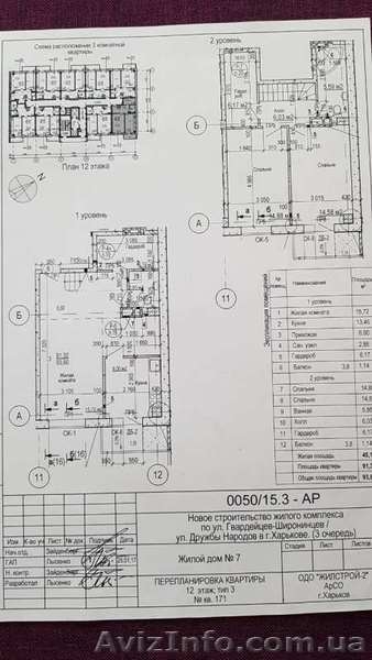 ЖК МЕРИДИАН, 2-х ур. кв. 94 кв.м. Дом сдан. Собственник. - <ro>Изображение</ro><ru>Изображение</ru> #3, <ru>Объявление</ru> #1641572