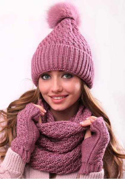 Распродажа вязаных комплектов, женских шапок - <ro>Изображение</ro><ru>Изображение</ru> #3, <ru>Объявление</ru> #1644792