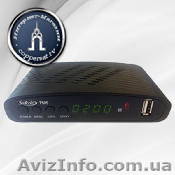 Цифровой эфирный тюнер Satcom T505 T2 Full HD (2 USB) - <ro>Изображение</ro><ru>Изображение</ru> #2, <ru>Объявление</ru> #884075